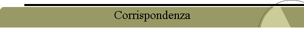 Corrispondenza